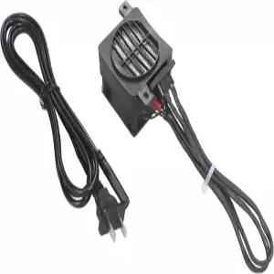 PTC 팬 히터 110V 100W 전기 세라믹 에너지 절약 일정 온도 서미스터 단열 공기 전원 플러그 포함 빠른