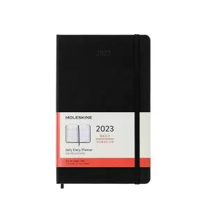 2026 몰스킨 클래식 위클리 하드 포켓 블랙 레드 소프트 라지