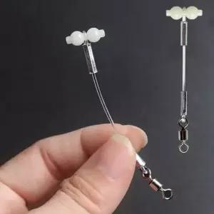 야광 조롱박 밸런스 브래킷 빛나는 회전 커넥터 바다 낚시 DIY 그룹 용품 작은 액세서리 5 개