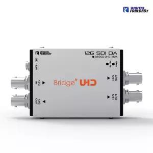디지털포캐스트 12G SDI 분배기 1:3 Bridge UHD MDA 4K지원