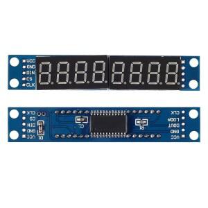 AOICRIE PCS LED 파이 51 디스플레이 라즈베리 디지털 8비트 모듈 STM32 세그먼트 노뎀쿠 ESP8266 6팩 MAX7219 7섹션 8자리 MCU용 튜브 AVR
