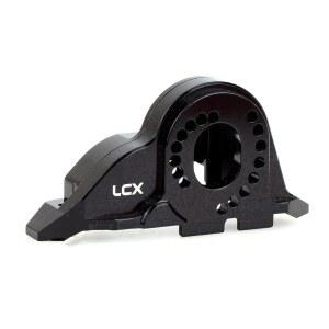 LCX 레이싱 1/10th RC 크롤러 카 플레이트 케이스 기어 부품 트랙사스 변속기 업그레이드 마운트 하우징, CNC TRX4 커버 가공 TRX6용 상부 알루미늄 모터 스퍼 액세서리