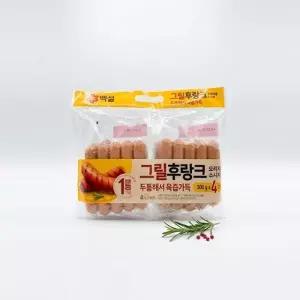 코스트코 백설 그릴 후랑크 소지지 300gx4_냉장