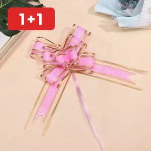 리본장식 당기는 16cm 포장 선물 꽃다발 생일 축하 꾸미기