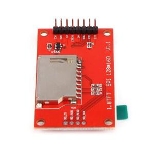 8인치 SPI 디스플레이 비트 128 160 ST7735 51 포트 STM32 16 5V 모듈 AVR 3V 직렬 LCD ARM