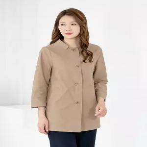 [모슬린]엄마옷 자켓 7부 하프 라운드 604FGH166 마담중년여성빅사이즈50대60대