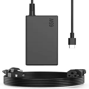 Dell Latitude 5420/5520/7420/7430/7480/7490용 65W USB C 충전기 Inspiron 14/16/7620/2in1/XPS 크롬북