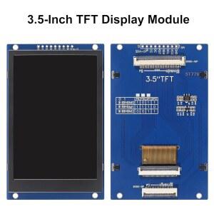 XIITIA 2PCS 모듈 TFT 아두이노 LCD 3V 인터페이스 SPI 320X480 컬러 RGB 드라이브 화면 DIY용 8핀 ST7796 디스플레이