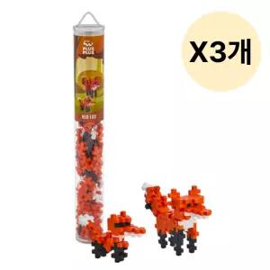 맥포머스 십자 격자 입체 블럭 완구 여우 100pcs X3개