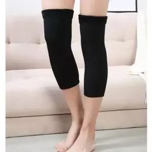 스판아대 겨울 무릎 종아리 아대 스판 융기모 보온 레그워머 1P
