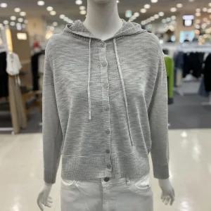 [숲]모렌 봄 여름 후드 간절기 니트 여성 가디건 OC5GDT2