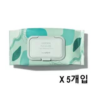 [셀러허브]더샘 가든 플레져 시카 클렌징 티슈 100매 5개입 (S49446418)