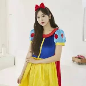 TBZ 교복몰 일곱난장이의 사과 공주 롱드레스 코스프레