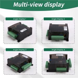 슈페리어-2X FX3U 14MR 6AD 2DA RS485 8 입력 릴레이 아날로그 (0-10V) PLC 컨트롤러 보드