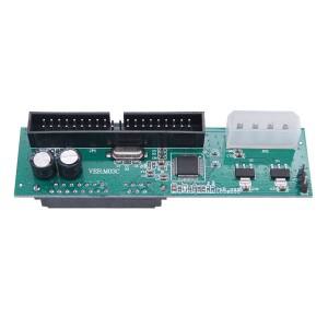 PATA 커넥터 라이저 보드 2.5인치/3.5인치 시리얼 ATA HDD-PATA IDE 39/40핀 컨버터 4핀 전원 IDE 어댑터