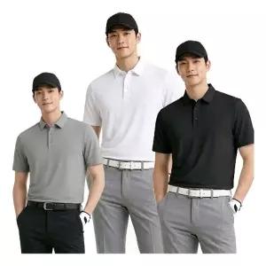 스윙데이즈 스프츠 반팔티셔츠 골프티셔츠 베이직 무지 반팔카라티셔츠