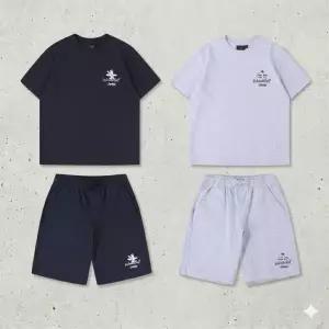 [롯데백화점]지프 스몰 서핑 베어 반팔 상하 세트 KR2TSU592 SET
