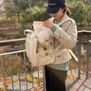 [돌체펫 바이 코튼]강아지 이동가방 벨루즈백