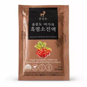 홍성호 울릉도 마가목 흑염소진액 70ml X 30포