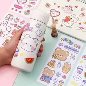 노트북 스티커 다이어리 리무버블 노트북 스티커 8개세트 핸드폰 텀블러 꾸미기 선물 노트북용 선물용