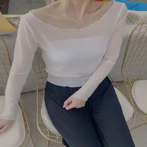 프리사이즈 발레워머 상의 댄스복 시스루 메쉬 무대커버업