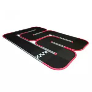 RC카 트랙 경주용 배틀 알씨카 레일트랙 매트 회전대