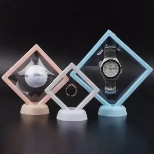 3D입체 압화 투명필름 악세사리 액자케이스(중)