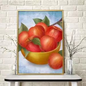 힐링그림 사과그림 액자 풍수그림 돈들어오는 A3 2APP2
