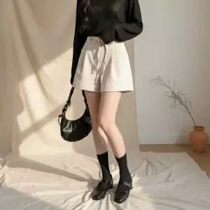 여성 캐주얼 데일리 데이트용 스트링 반바지 반지