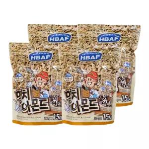 HBAF 멸치아몬드450g x 4개