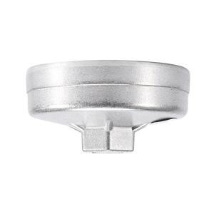 74mm 14플루터 알루미늄 오일 필터 렌치 소켓 제거 도구 903 실버 색상 BMW 아우디 호환 벤츠 자동차 공구