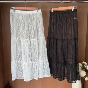 [하프클럽/아이우먼]빅사이즈치마 U420L604 트렌디플라워망사스커트 YP
