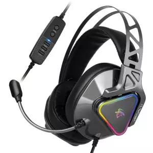 앱코 게이밍 헤드셋 진동 노이즈 캔슬링 마이크 3D 게이머 PC방 MNS