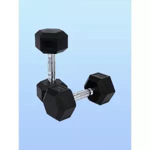 아리프 육각 아령 덤벨 웨이트 헬스 냄새없는 PEV 10kg 2개 MNS