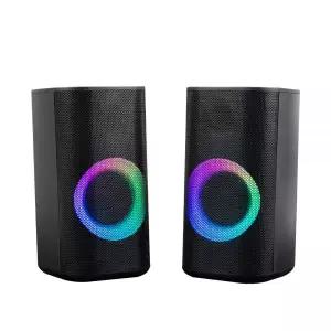 앱코 블루투스 스피커 2채널 USB LED 컴퓨터 선명한 사운드 MNS