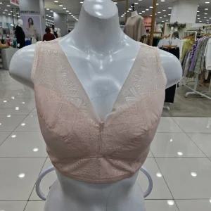 [비비안]무봉제선 레이스 노와이어  브라 브라렛 RU7395B_SH