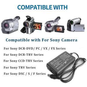 소니 호환 카메라용 AC-L100C L10B L15 전원 어댑터 NX100 AX2000 MC2500 HXR-NX3 CCD-TRV228 TRV615 PC104