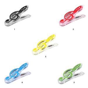 1-10pcs 플라스틱 음표  종이 클립 피아노 음악 책 시트 기타 바이올린 장식 호환 봄 홀더 폴더