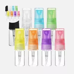 컬러풀 PP캡 향수용기 2ml 스프레이 유리공 40개 각색