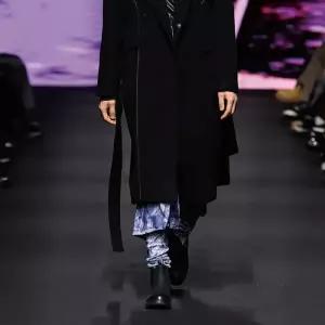 [곽현주컬렉션] 25FW BLUE DENIM GRAPHICS LEGGINGS
