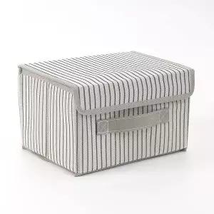 접이식 FPC247K1 줄무늬 리빙박스 26x21cm 옷정리함