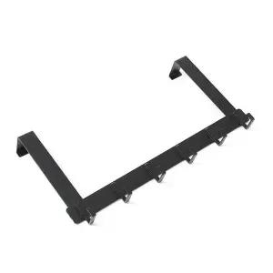 비타리토 NGW134T1 공간활용 6구 도어 후크 39x18cm 블랙