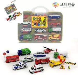 DUGNMARKT  브레인숲 디럭스 어린이교통놀이 장난감자동차 자동차미니어처 남자아이장난감 아동장난감