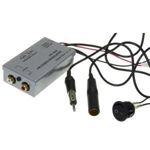 호환범용 FM 모듈레이터 스테레오 Mp3 자동 안테나 Kabel 라디오 Cinch Aux