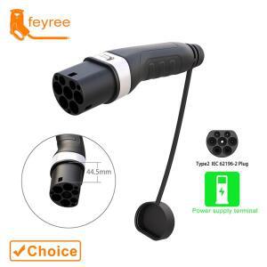 호환Feyree EV 충전기 Type2 전원 공급 장치 측면 16A 32A 1 단계 IEC62196-2 어댑터 11KW 22KW 삼상 자동