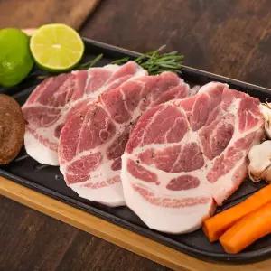 [작심밀도]제주직송 흑돼지 목살 500g / 두께 1cm 내외