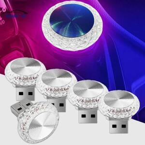 자동차 휴대용 USB 엠비언트 미니 LED 장식 무드등 인테리어 환경 컴퓨터 플러그 재생