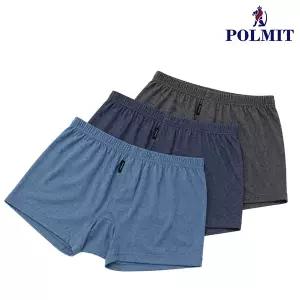 폴밋 PMT-829 국산 오션 인견 남성 빅사이즈 트렁크 팬티 3장세트