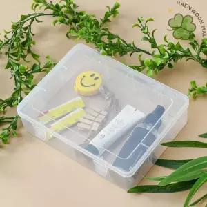 멀티박스 WGM969K5 플라스틱 수납케이스(22.5x16.5cm) 다꾸용품 투명수납함 부품보관함