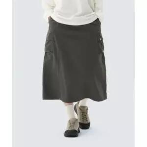 스노우피크 snowpeak APPAREL 캠플 플레어 스커트 S26ZWCSK11 Rustic Khaki 218536